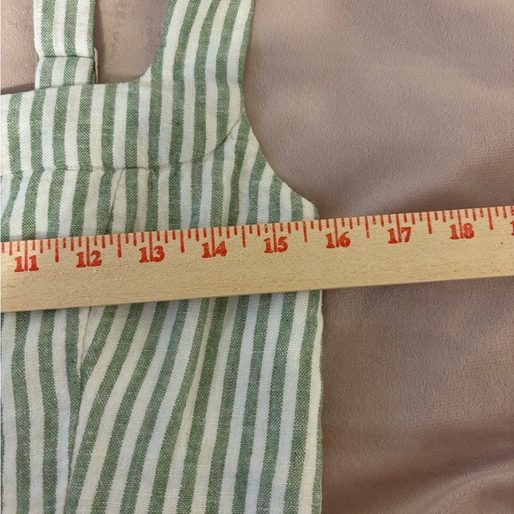 Abercrombie & Fitch Striped Green and White Tank Top - Picture 4 of 8